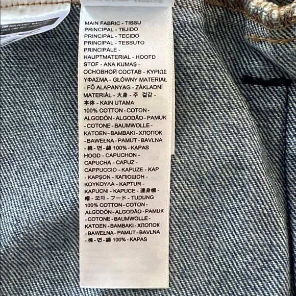 Levi’s Hybrid Hoodie men’s trucker jacket S - Picture 7 of 9